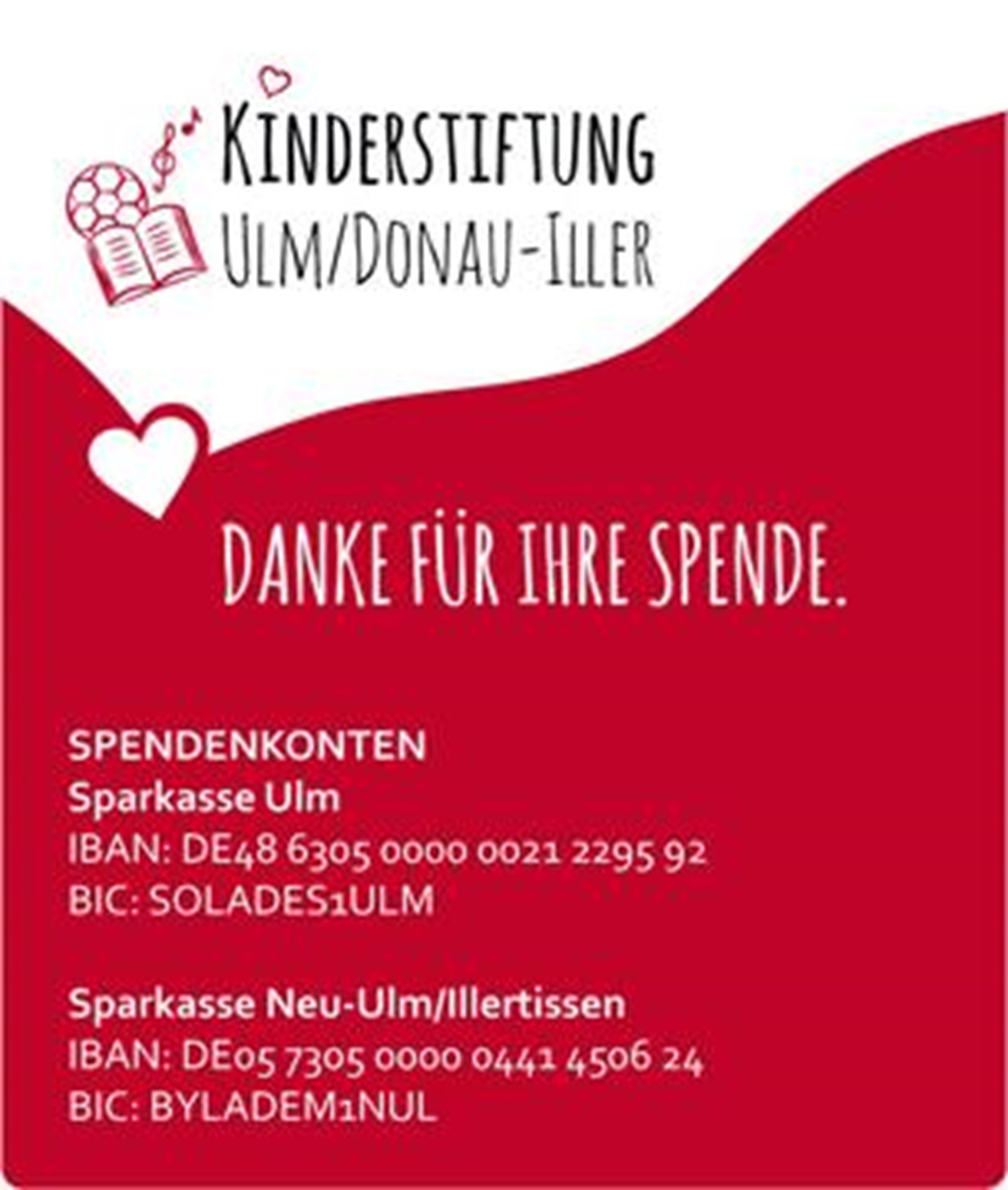 Spendenbanner Kinderstiftung